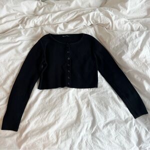 Brandy Melville Cropped Knit Cardigan (Washed)